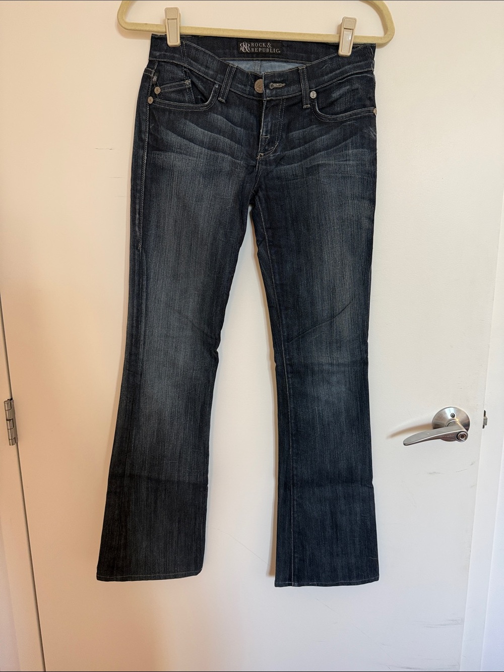 Rock & Republic Women's Dark Indigo Flare Jeans